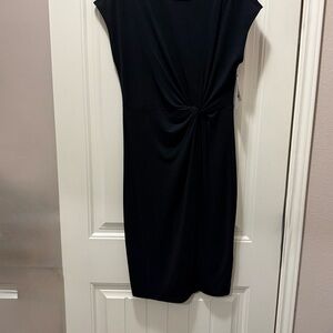 Nordstrom Black Midi Dress